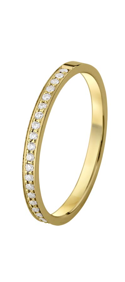 533687-5100-001 | Memoirering Hameln 533687 585 Gelbgold, Brillant 0,185 ct H-SI100% Made in Germany   1.617.- EUR   